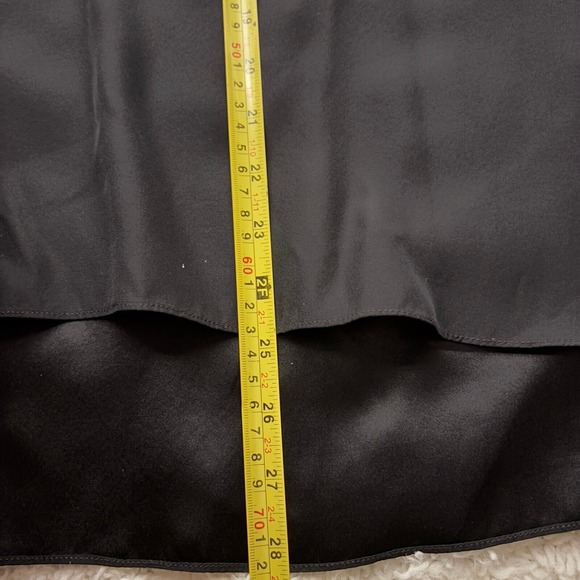 $920 Gomez Gracia‎ London Crystal Cuff Sz 12 Oversized Shirt Shark Hem 100% Silk - Picture 5 of 11